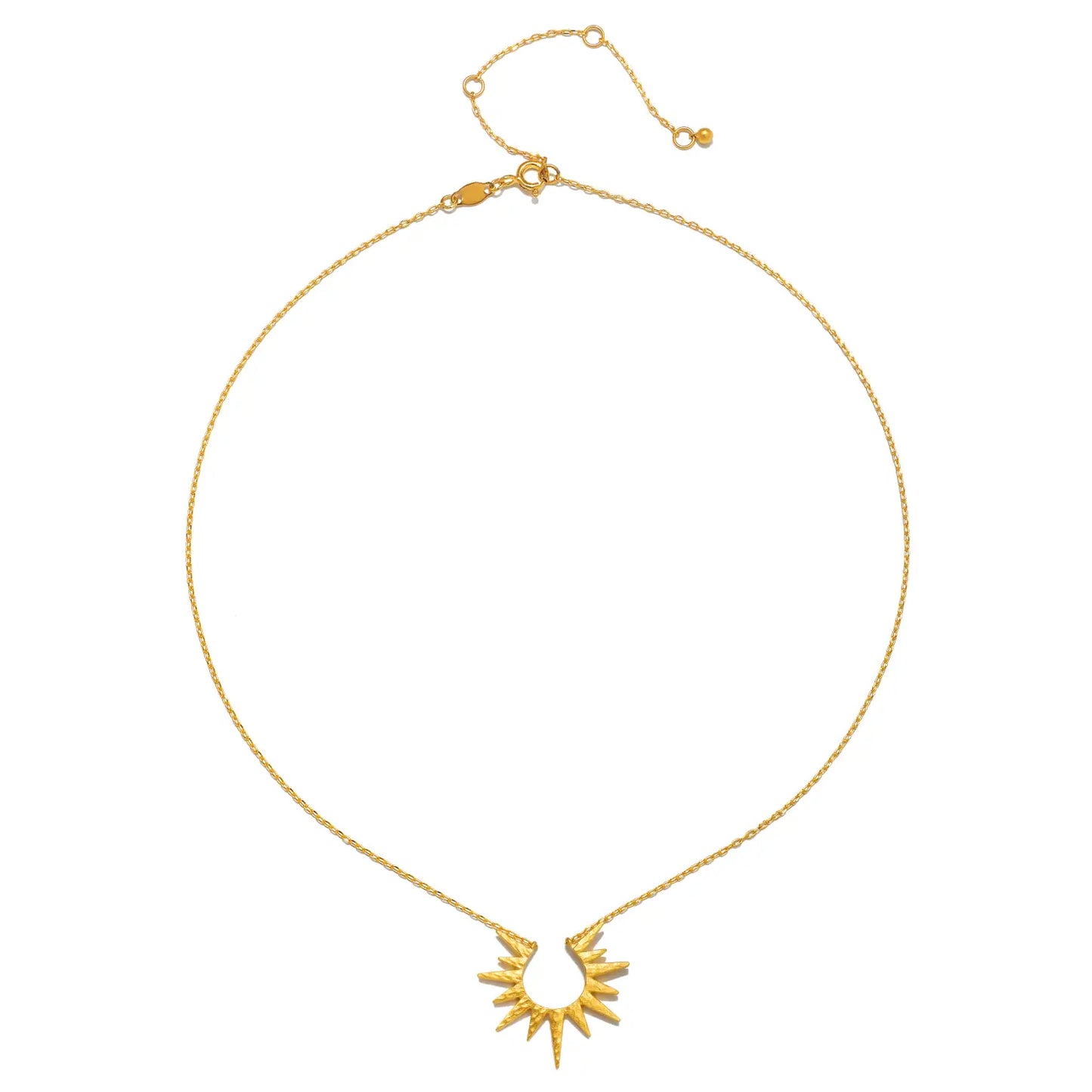 16" Sunburst Necklace