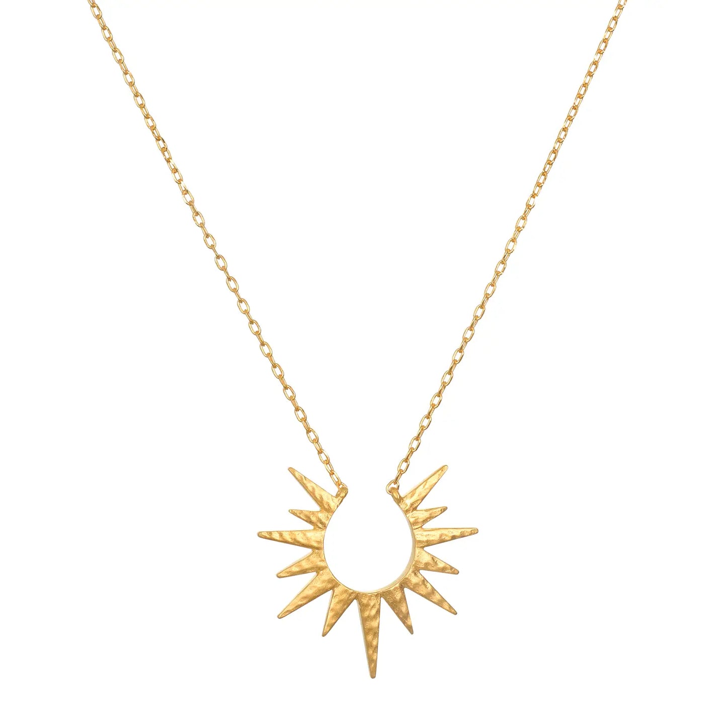 16" Sunburst Necklace