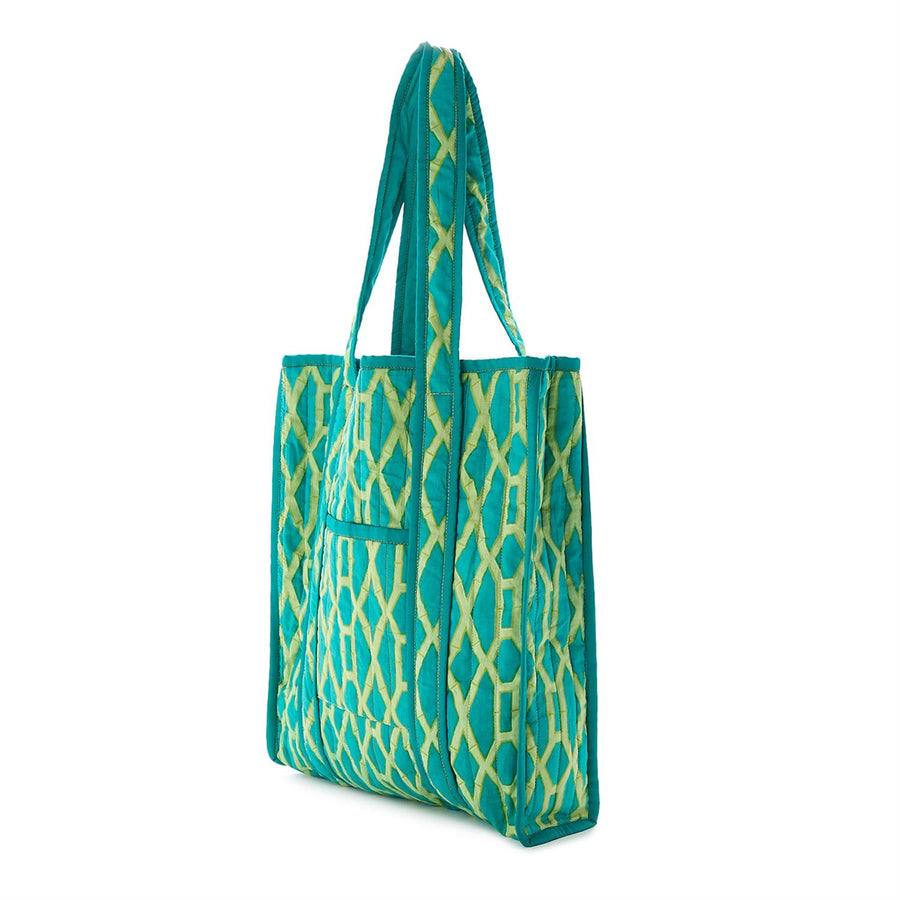 Preppy Reversible Tote, view 2, styled