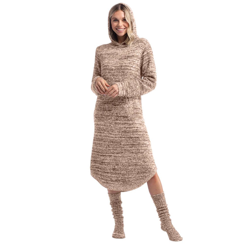 long sleeve towel dress with hood Organic Hooded Towel Beach Poncho for Adults