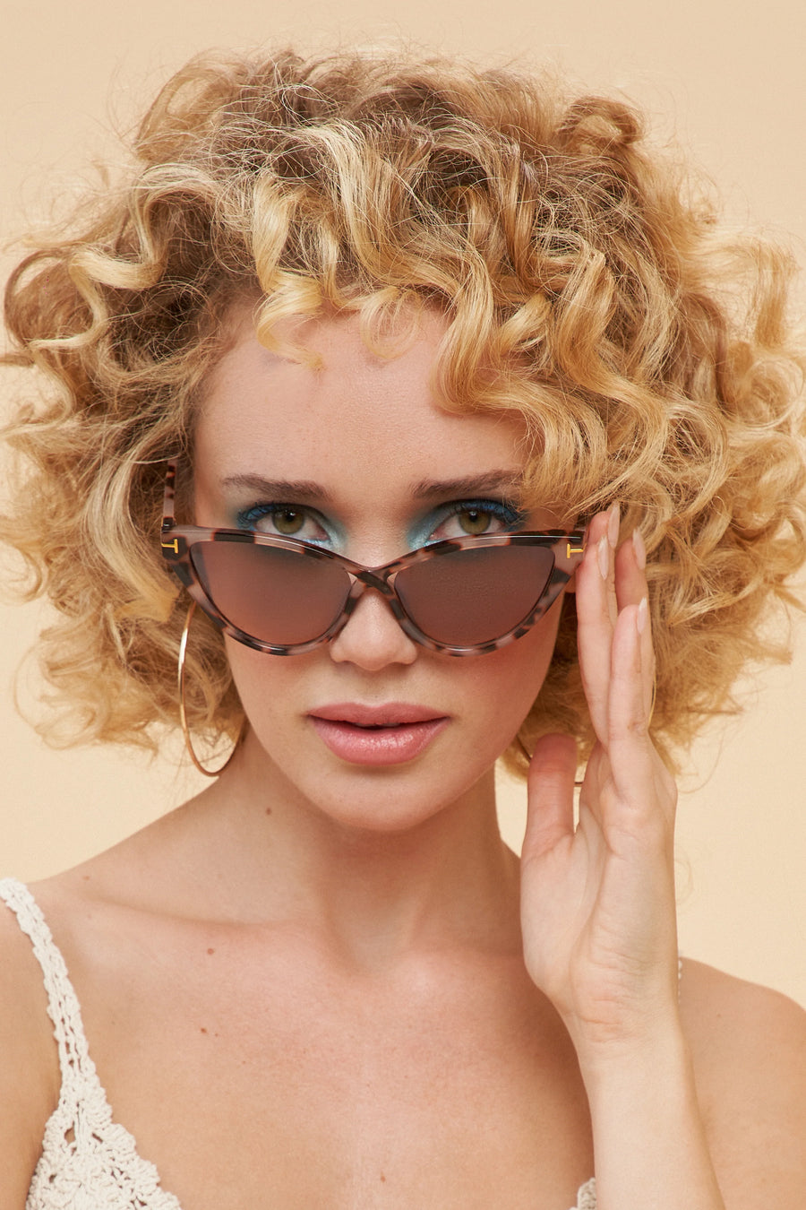 Powder Sunglasses, view 2, styled