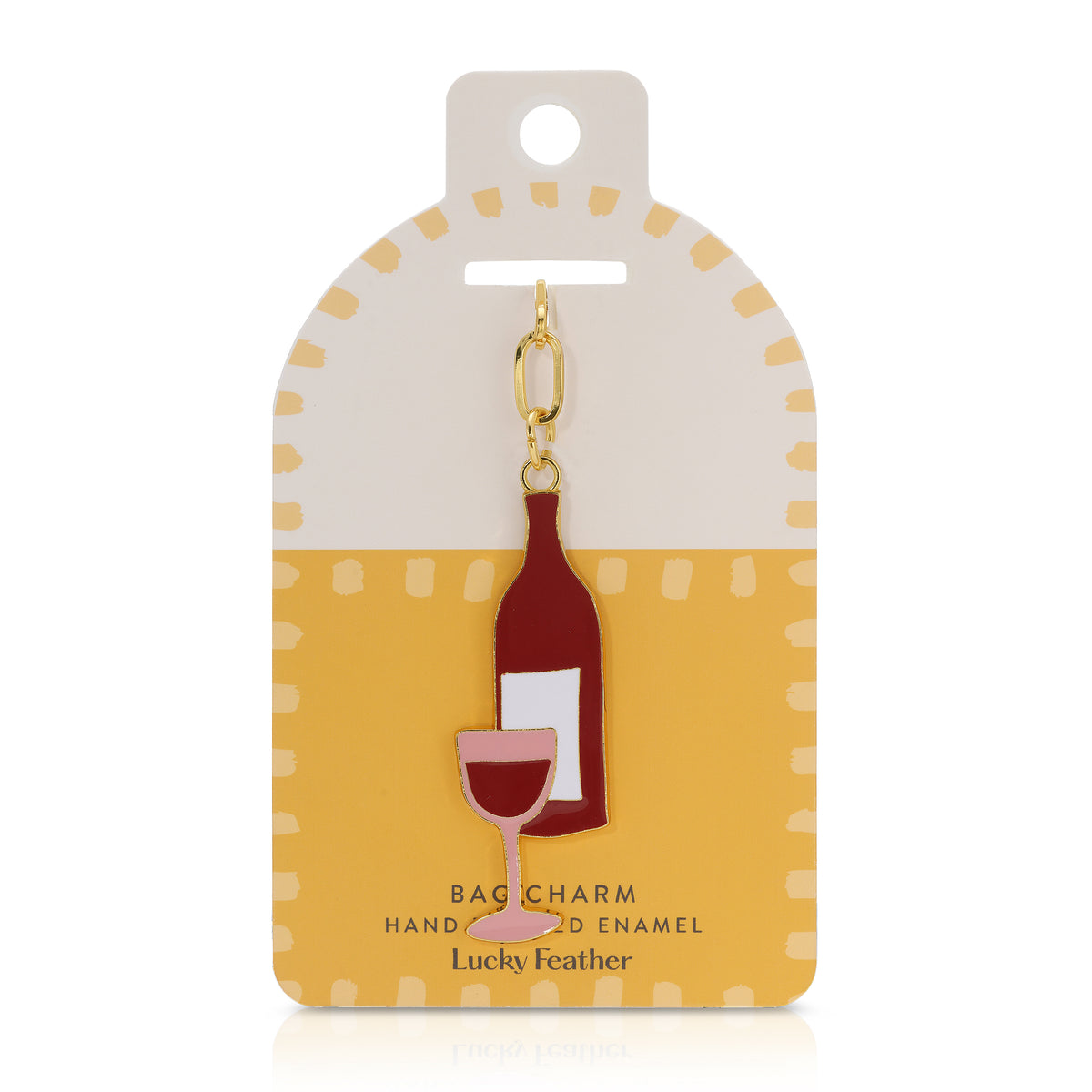 Enamel Bag Charm / Keychain, view 6