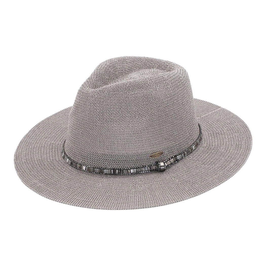 Beaded Panama Hat