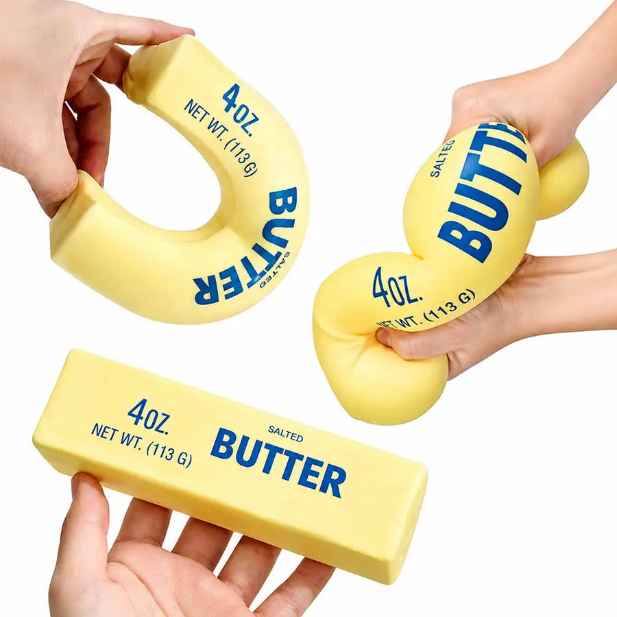 Butter Stick Squishy, view 2, styled