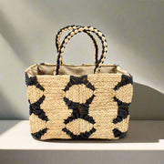 Gemma Crochet Basket Handbag