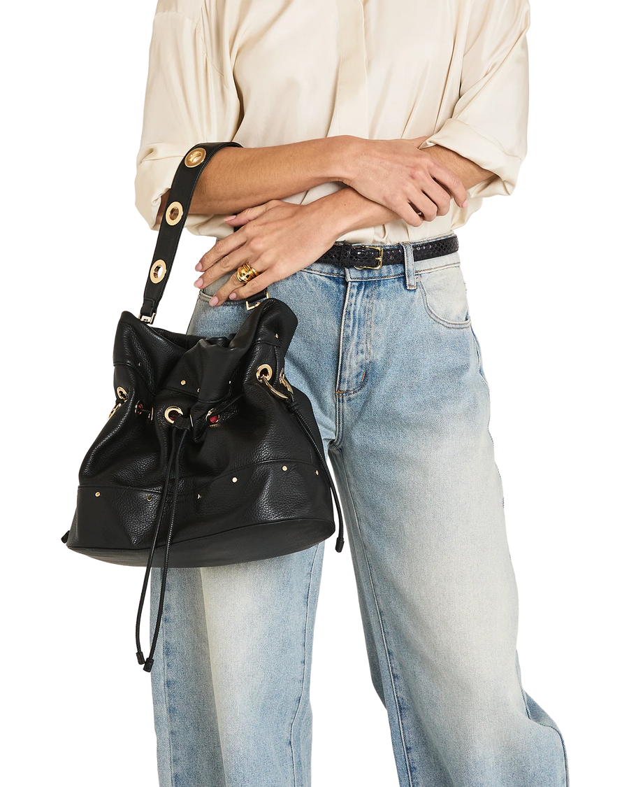 Gianna Lrg Black/BG, view 2, styled