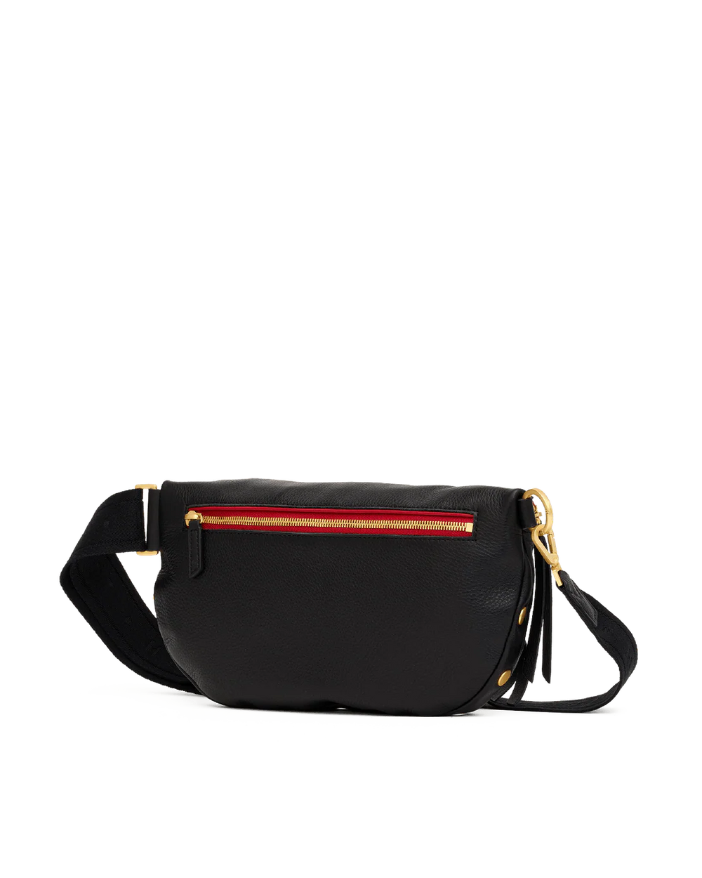 Charles Crossbody Lrg Black/Brushed Gold