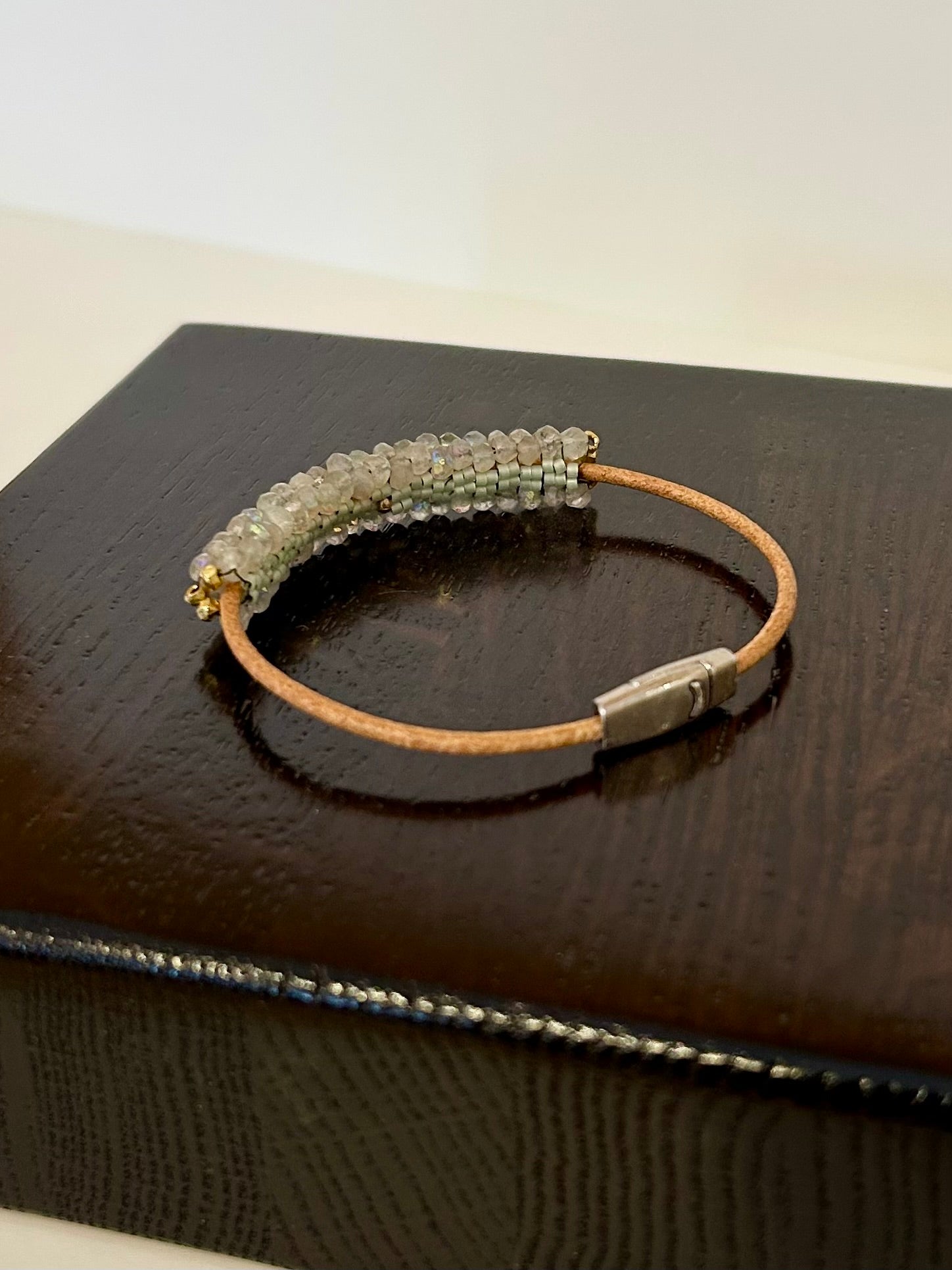 Green Amethyst Bracelet