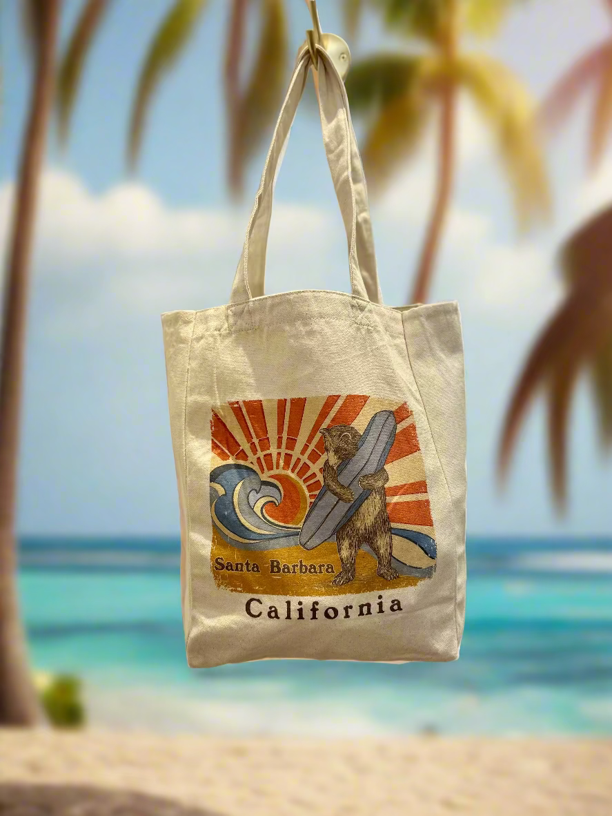 Sun n' Surf Bear Santa Barbara Tote, view 2