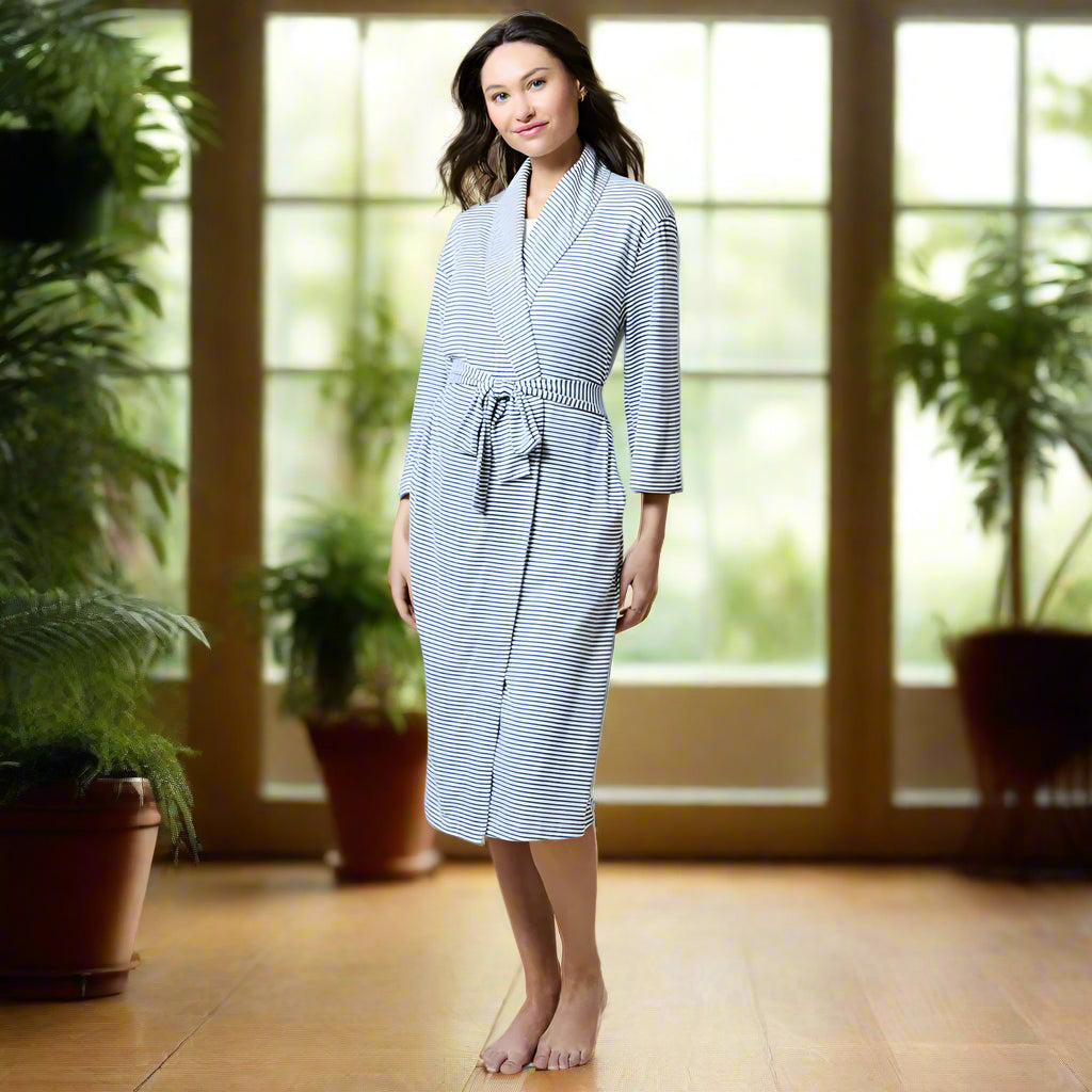 Dream Shawl Collar Robe, view 8