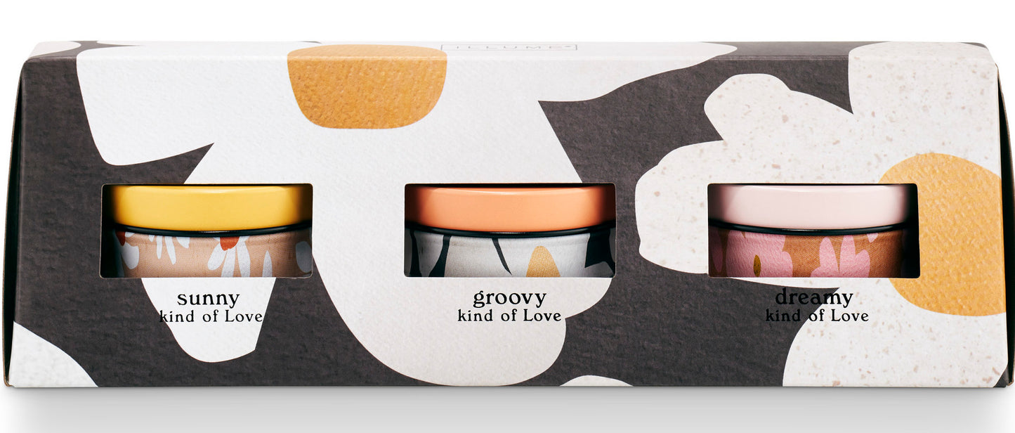 Tin Trio Candle Gift Set