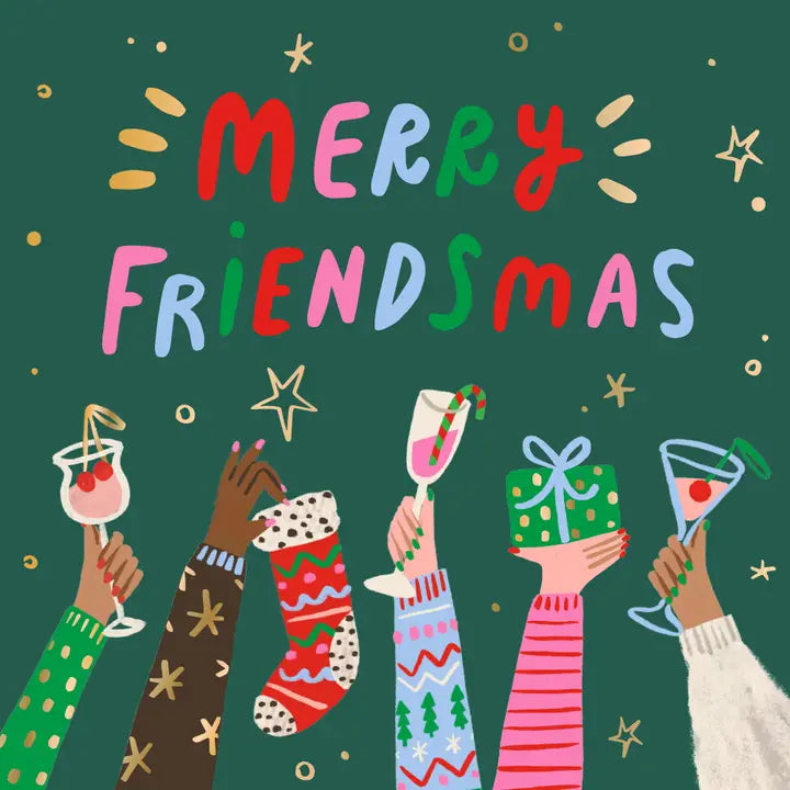 Holiday Cocktail Napkins, view 2, styled