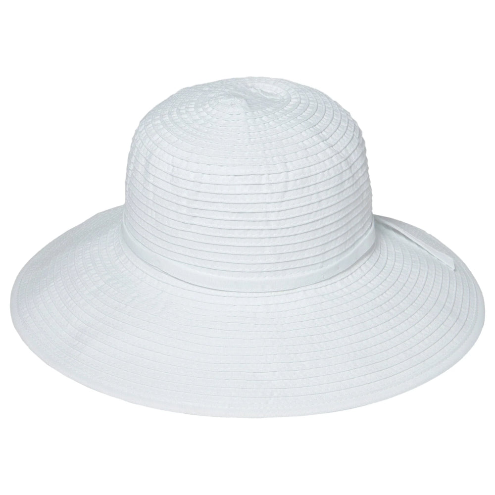 Ribbon Medium Brim Floppy Hat