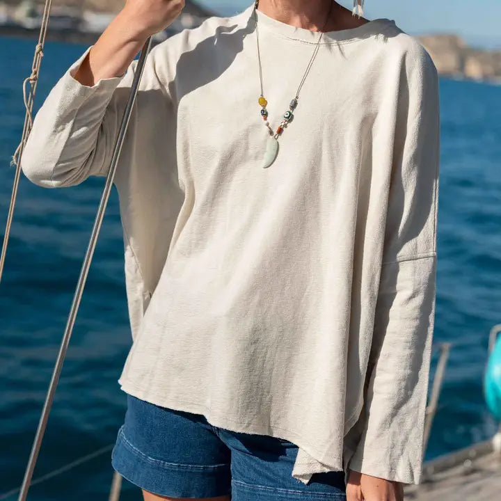 Catalina Rustic Tee, view 2, styled