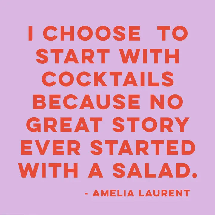 Funny Cocktail Napkins - Salad