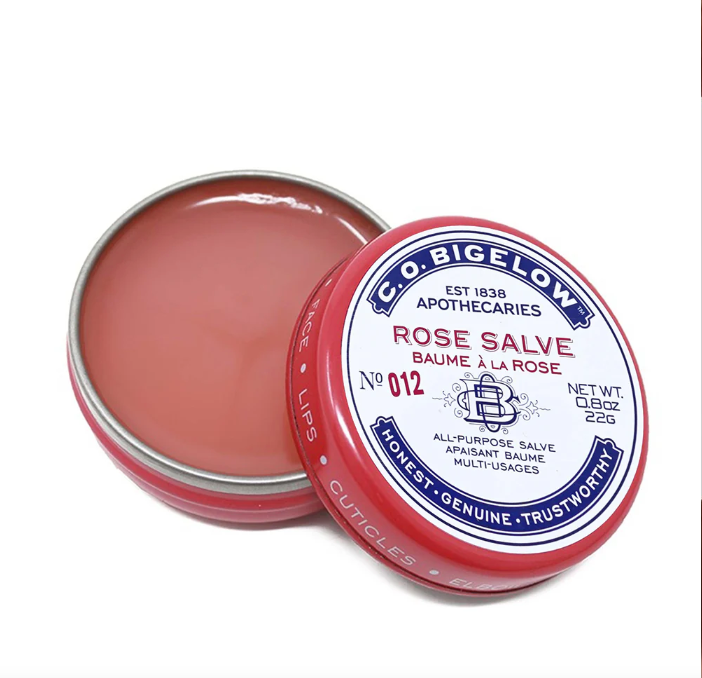 Rose Salve Lip Tin, view 2, styled
