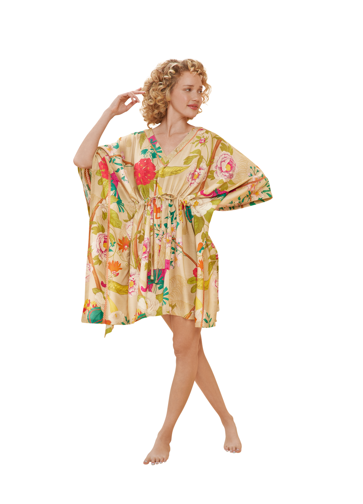 Kimono Beach Cover Up, view 7