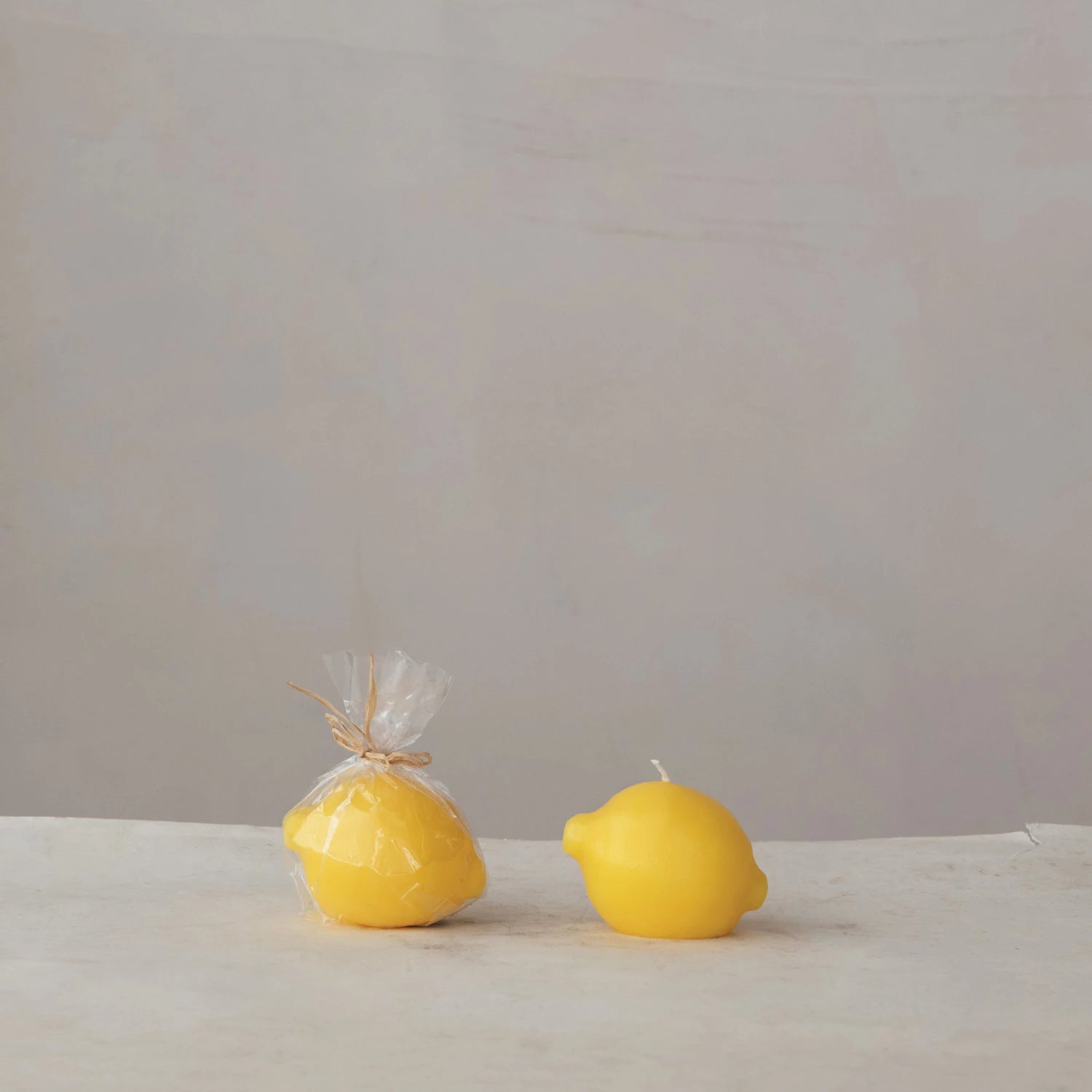 Unscented Fruit-Shaped Candle