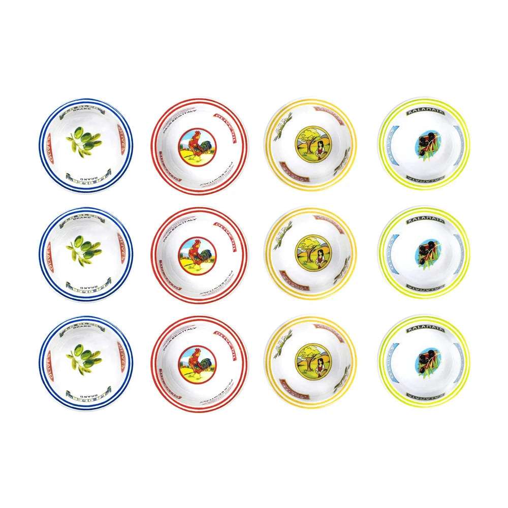 Olive Mini Dipping Bowls