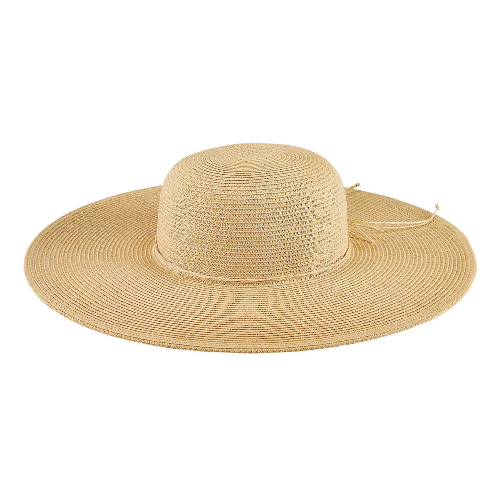 Water Repellent Floppy Hat with Tie