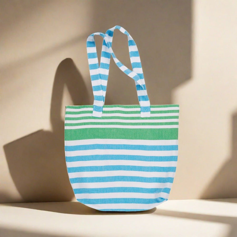 Amalfi Beach Tote - The Riviera Towel Company, styled