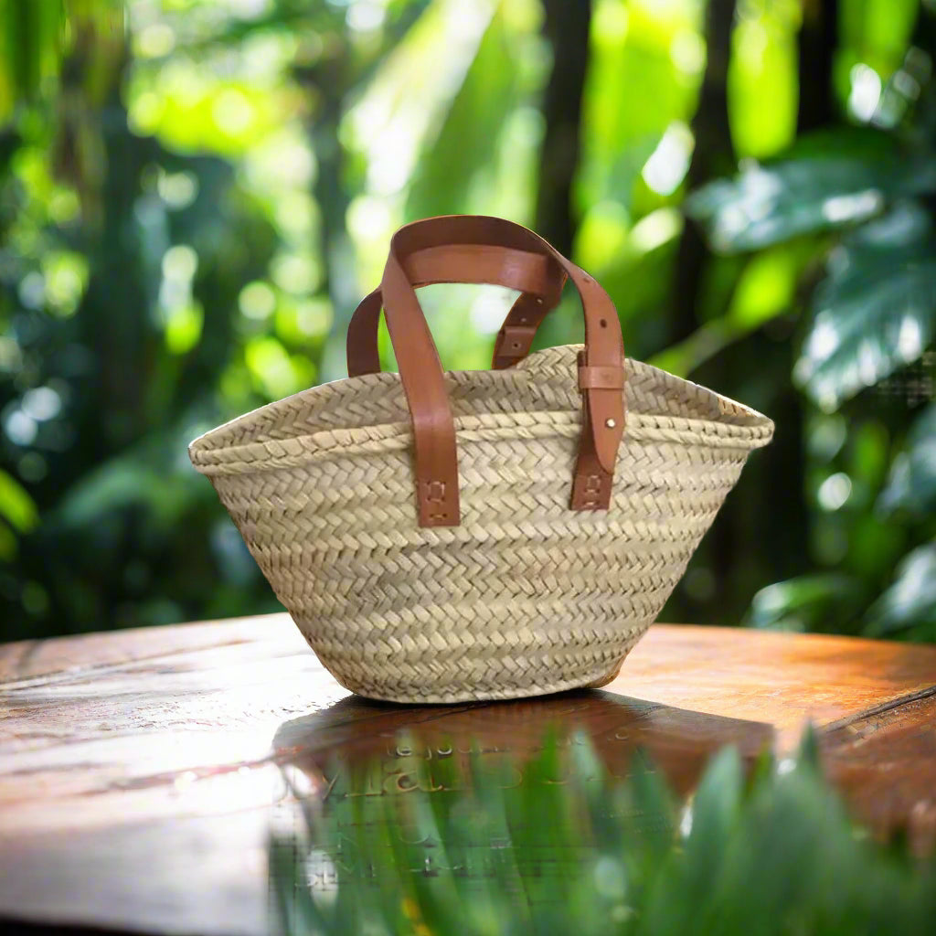 Baby French Basket with Adjustable Handles - The Riviera Towel Company