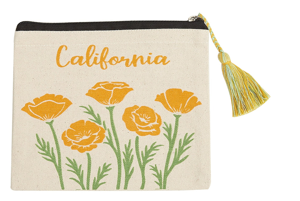 California Poppy Pouch