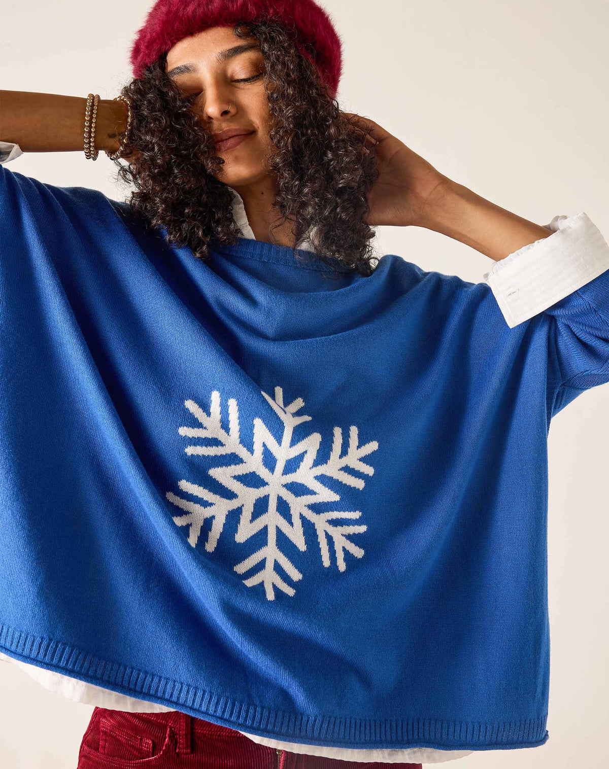 Catalina Holiday Crewneck Sweater, view 5