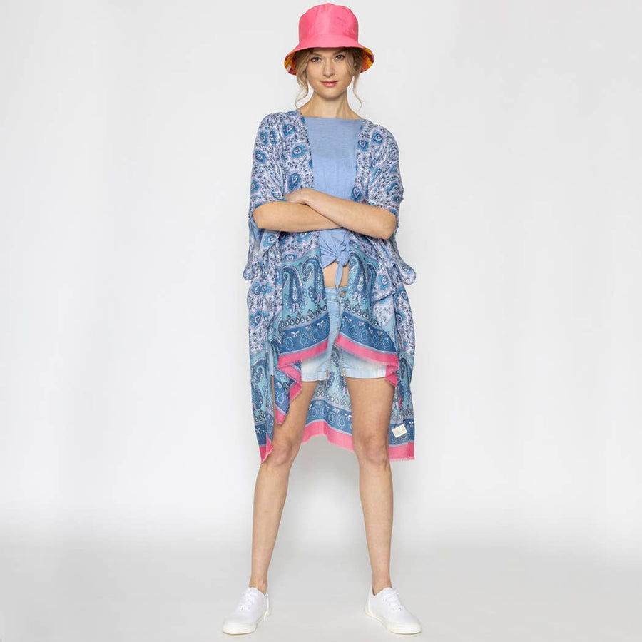 Cover - Up Kimono - The Riviera Towel Company, styled