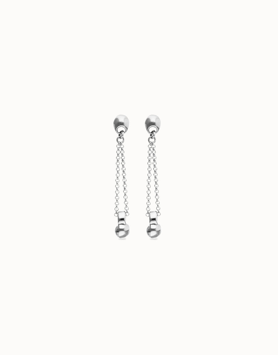 Gravity Drop Earrings, view 2, styled