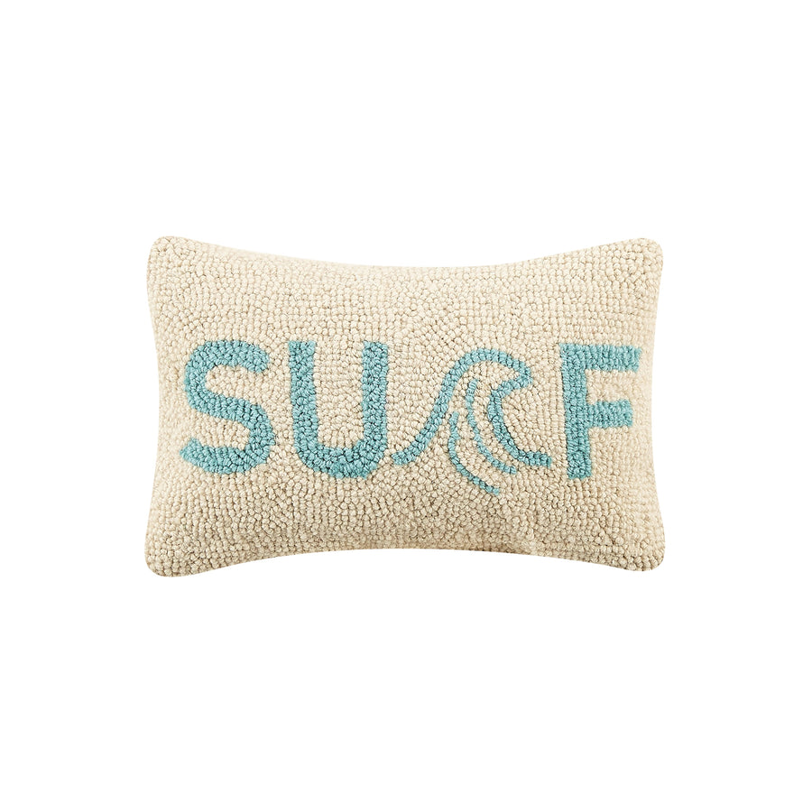 Surf Hook Pillow, view 2, styled