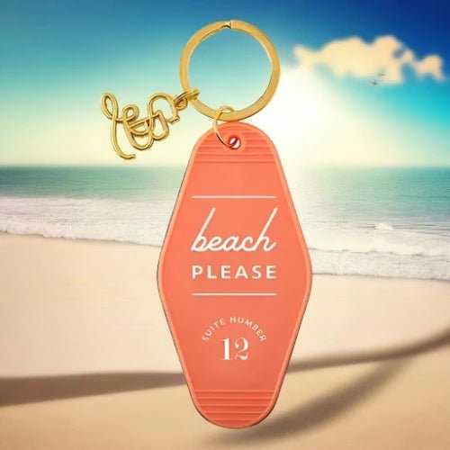 Motel Key Tag - The Riviera Towel Company, styled
