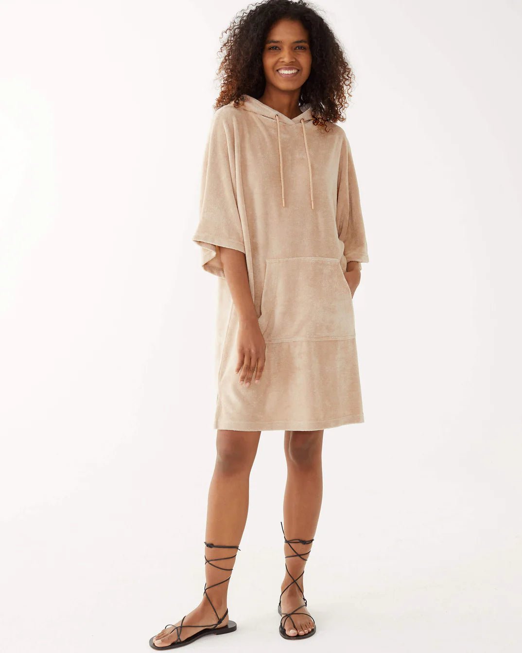 Captiva Terry Hooded Tunic - The Riviera Towel Company