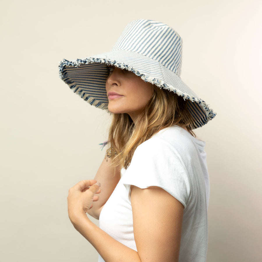 Hat - Canvas Packable Hat, styled