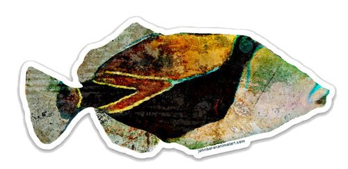 John Baran Art Stickers - The Riviera Towel Company