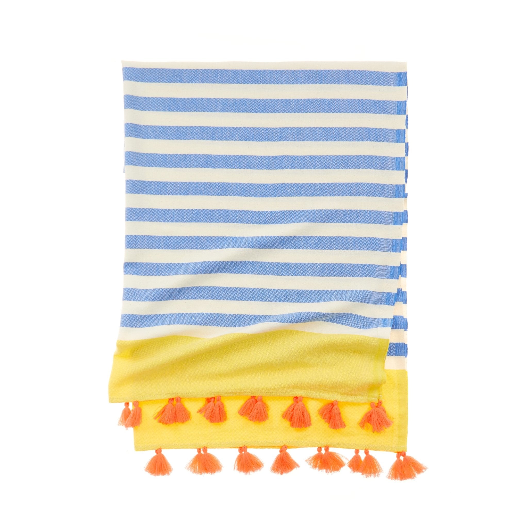 Portofino Tassel Towel - The Riviera Towel Company