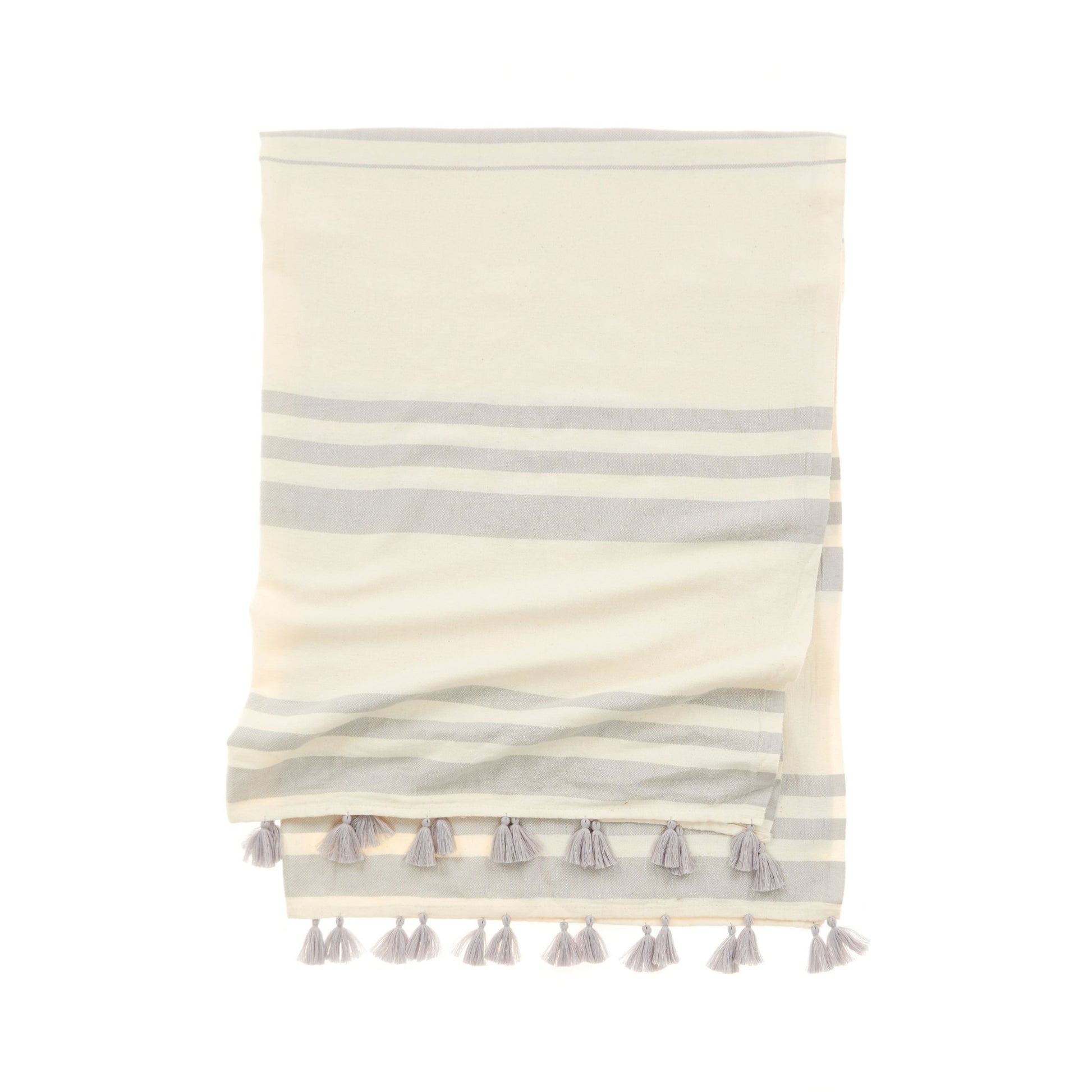Portofino Tassel Towel - The Riviera Towel Company