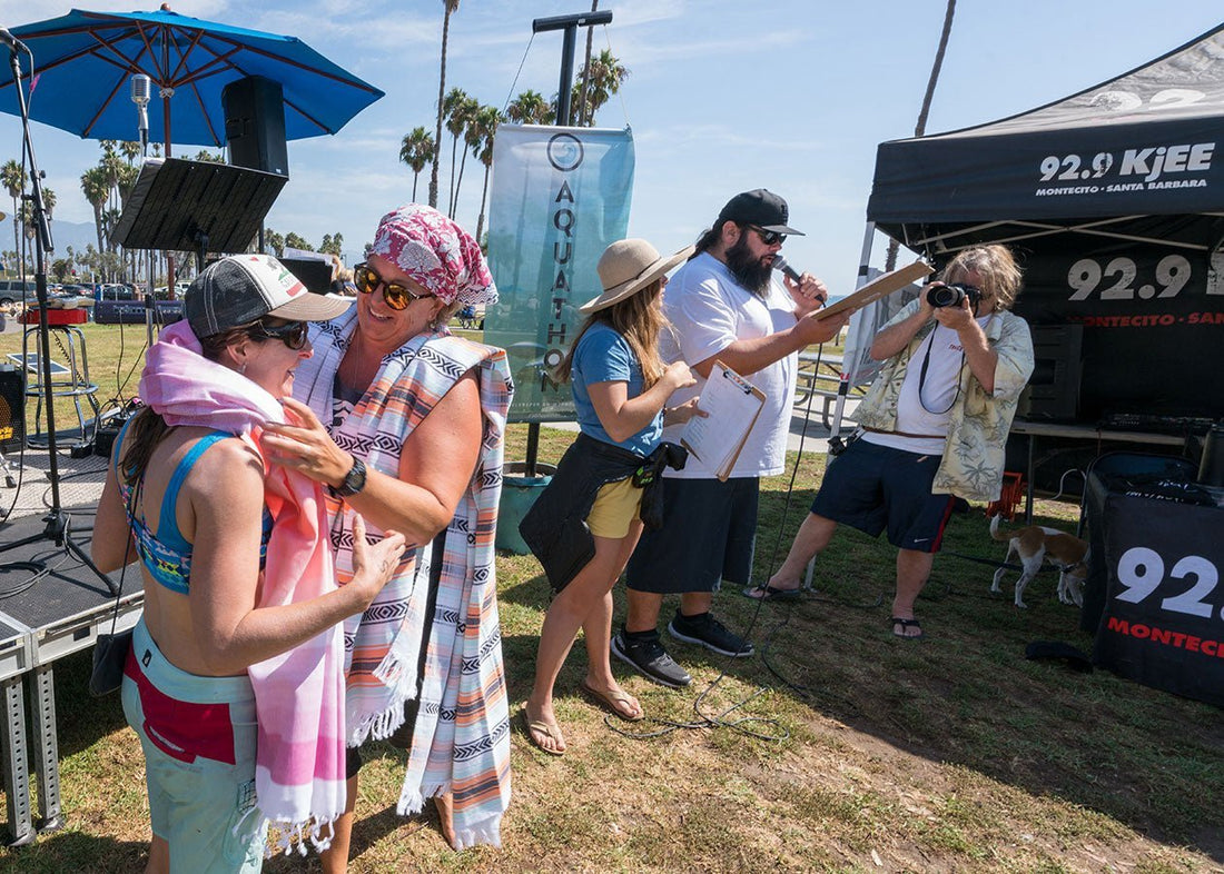 Annual Aquathon - Towels for Trophies - Channel Keeper Event - The Riviera Towel Company