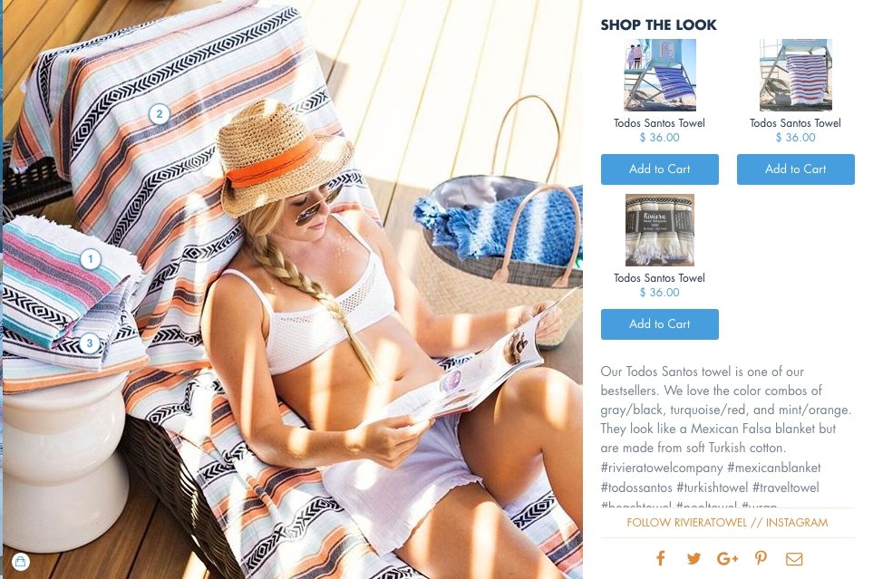 New - Shop our Instagram Posts ! - The Riviera Towel Company