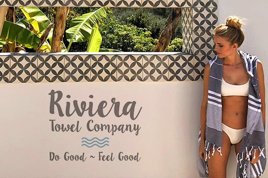 Our Newest Coverup for Beach, Pool and More - The Riviera Towel Company