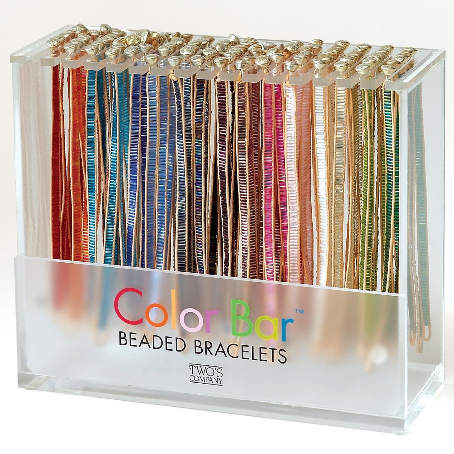 Color Bar Bead Bracelets
