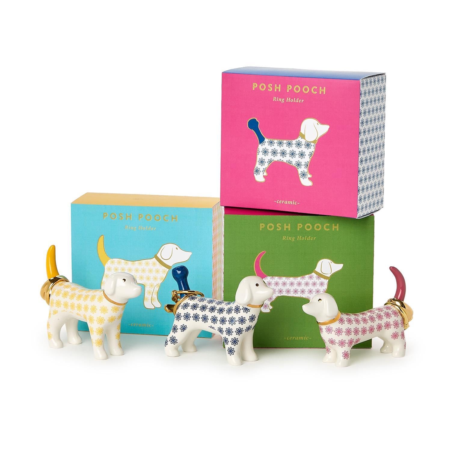 Dog Lover Ceramic Ring Holder