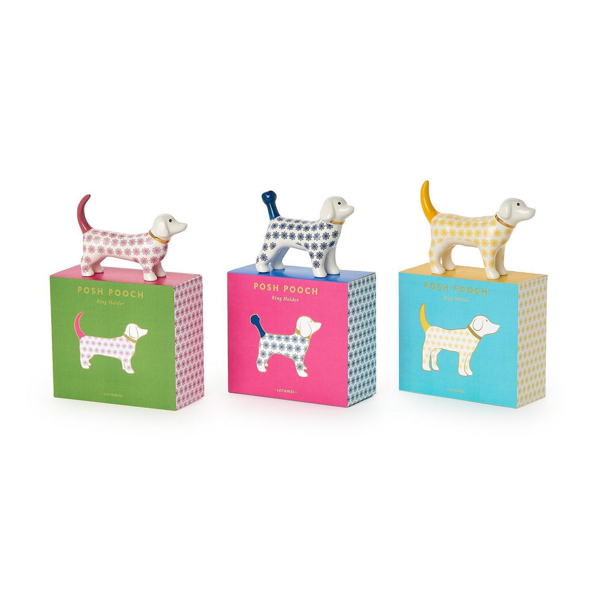 Dog Lover Ceramic Ring Holder