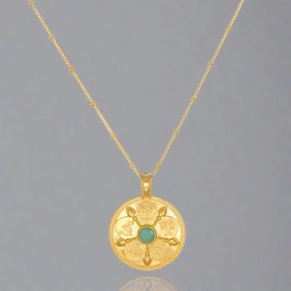 18" All Truths Pendant Necklace - The Riviera Towel Company