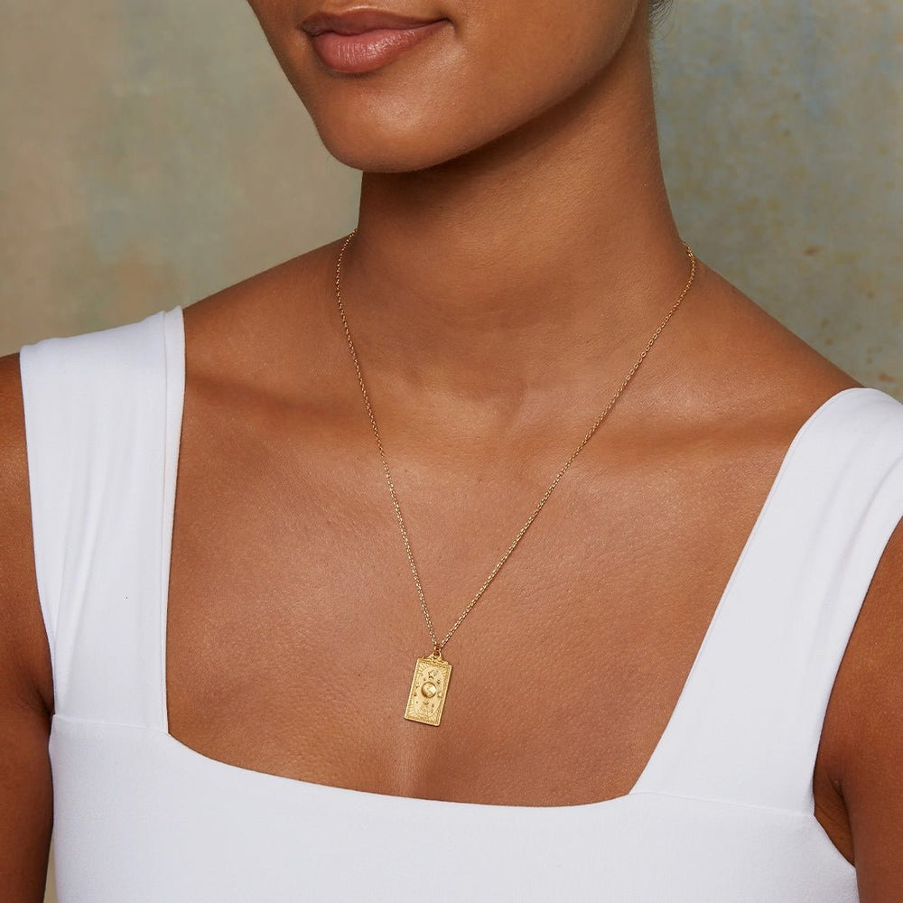 18" Tarot Card Necklace