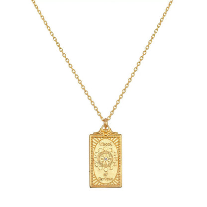 18" Tarot Card Necklace - The Riviera Towel Company