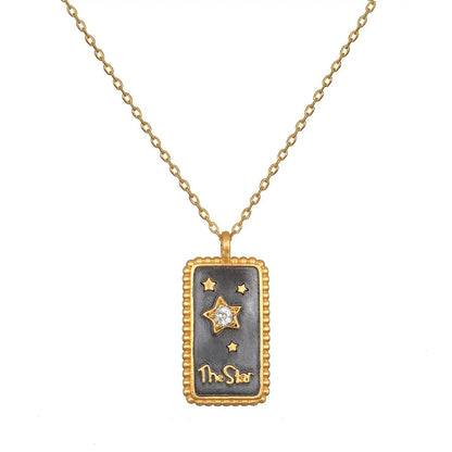 18" Tarot Card Necklace - The Riviera Towel Company