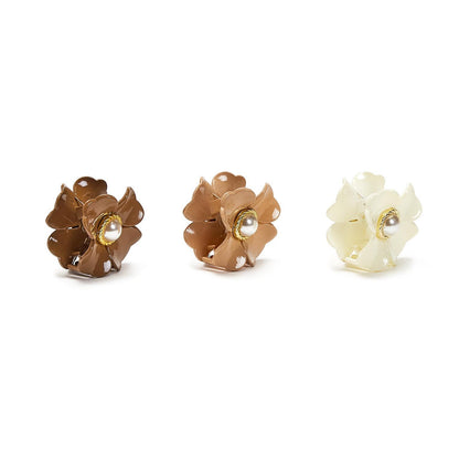 Floral Claw with Pearl, view 5