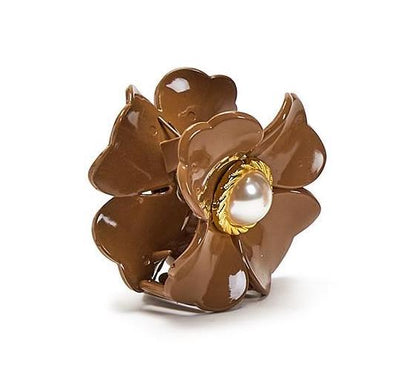 Floral Claw with Pearl, view 6