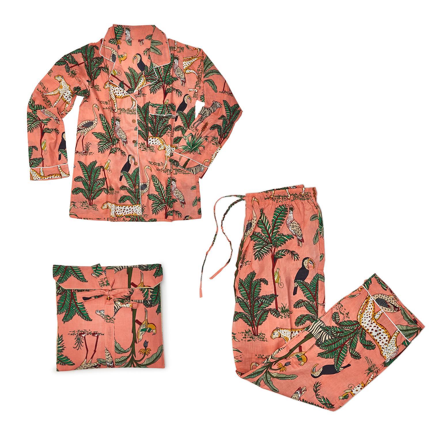 Happy Tropical Island Pajamas